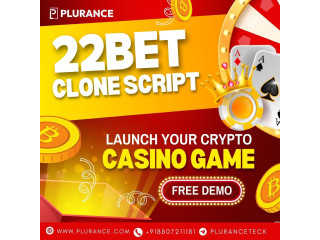 Seamlessly Enter the Crypto Casino Market with 22Bet Clone Script